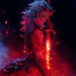 005 anime deskwall com br 4k Flame Hashira Rengoku